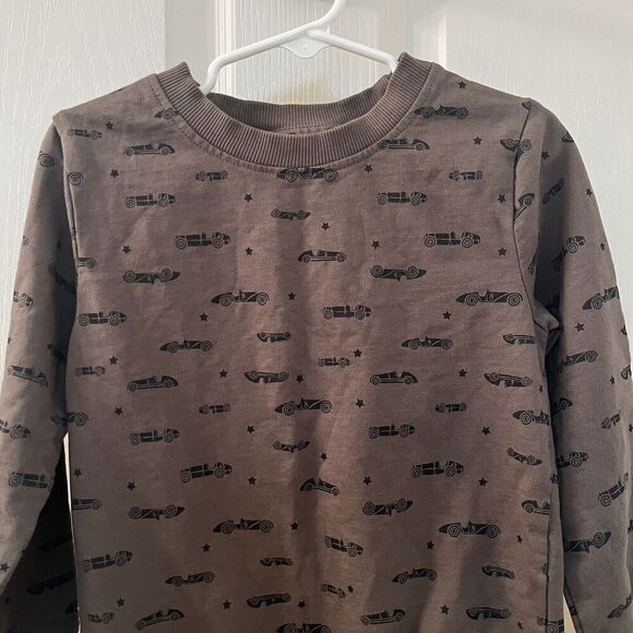 Ruggedbutts Vintage Race Car Crew Neck Sweatshirt Green Boys Size 4T - Picture 7 of 11